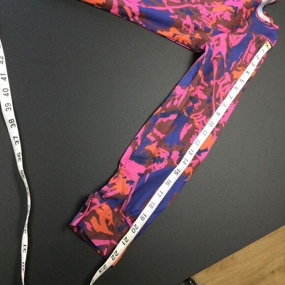 Women's Multicolor Long Sleeve Abstract Allover Print ShiftDress Size Small - Picture 4 of 9